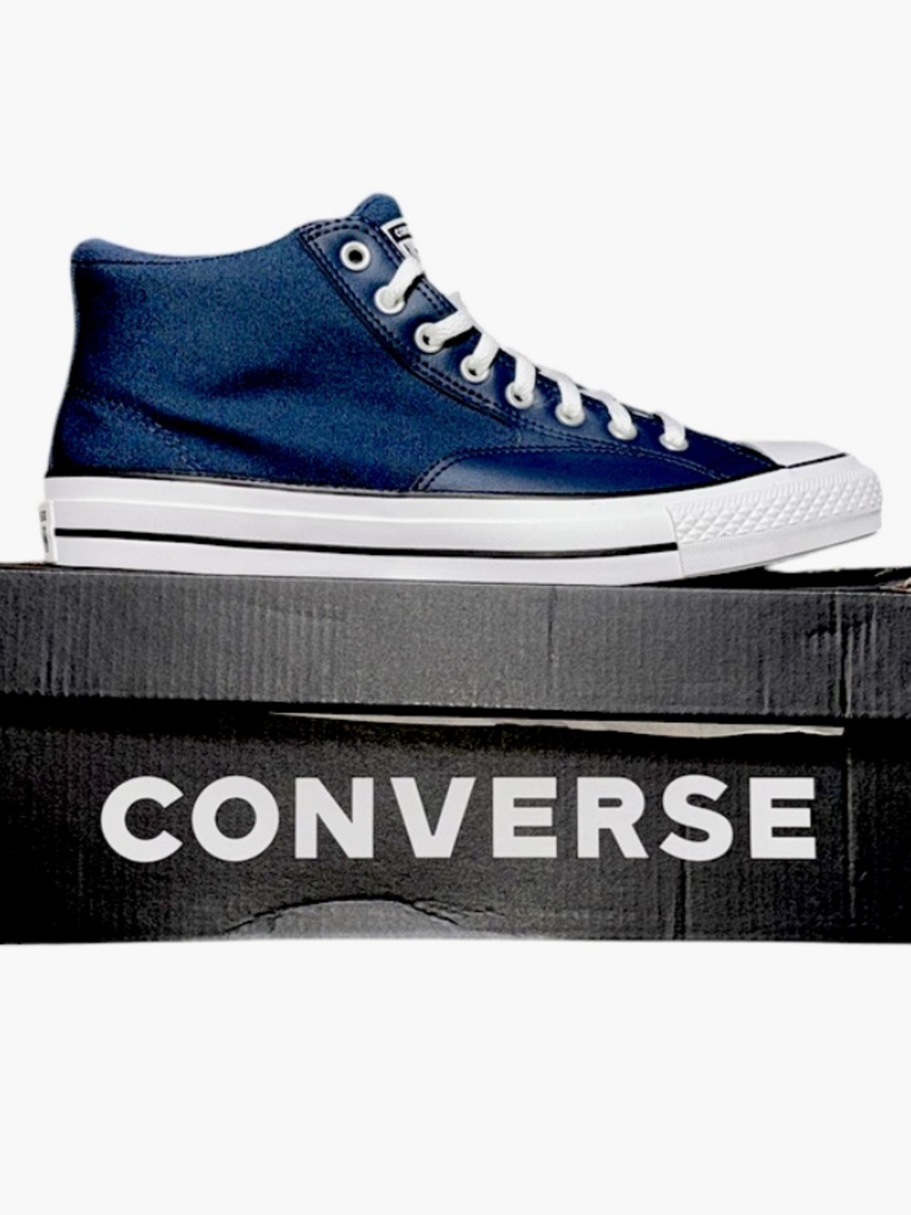 Converse Chuck Taylor All Star Malden Street Mid Sneaker A11706F Men’s Navy NIB - Picture 4 of 15